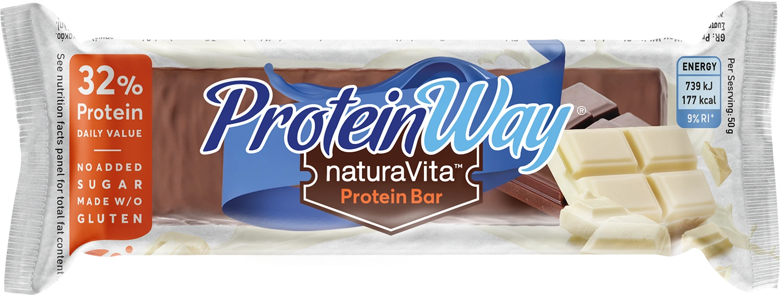 Protein Way Protein Bar · Λευκή σοκολάτα